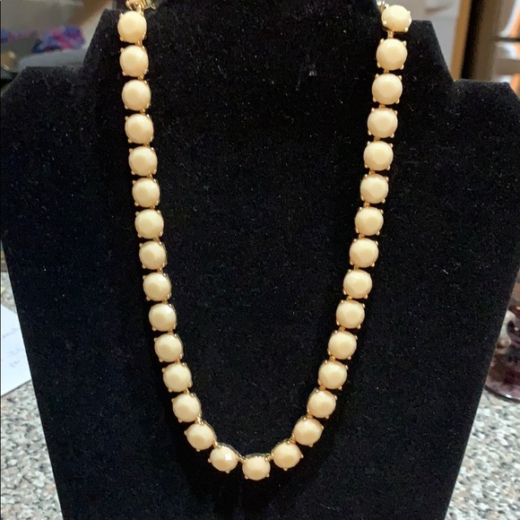 Jewelry Classic Cream And Gold Accent Necklace Poshmark